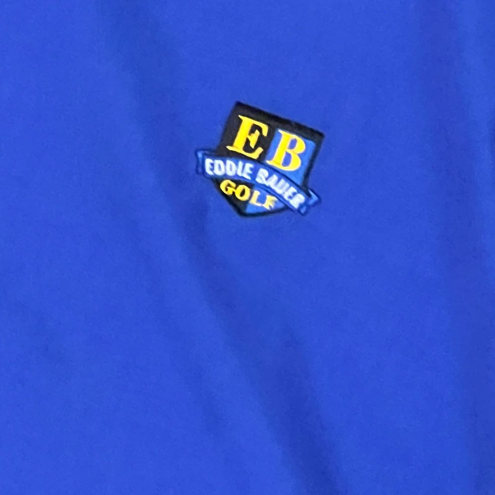 Eddie Bauer, Blue, Golf Windbreaker, Size Large, 786 - Picture 6 of 6